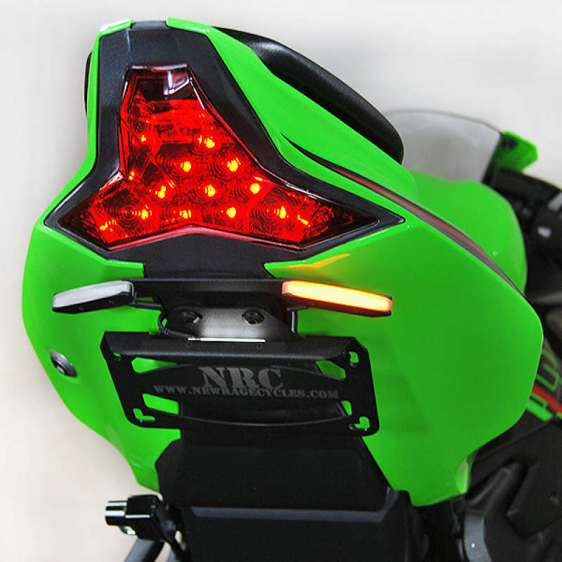 Kawasaki ZX-4R Fender Eliminator - New Rage Cycles - Tucked - Black - `23-`27